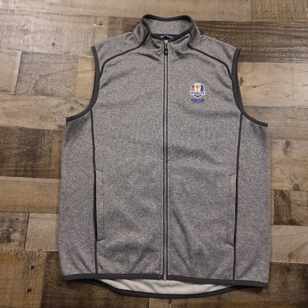Cutter & Buck Ryder Cup 2020 Whistling Straits Vest Men’s Large Gray